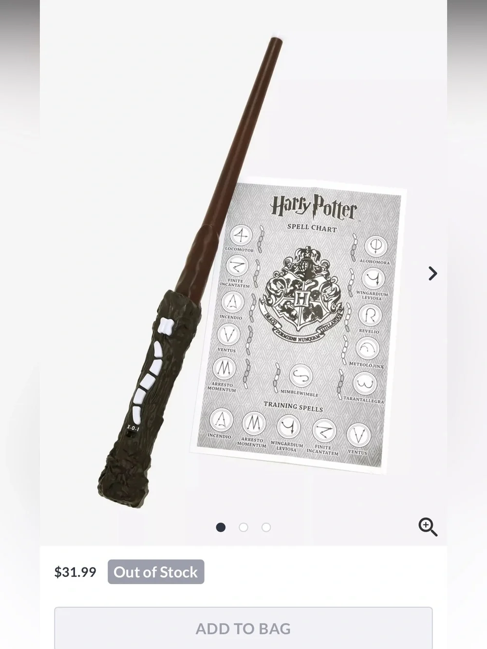 Harry Potter Toy Wand Duo - Brown & Tan